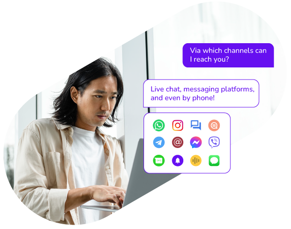 MSC live agent and all channels