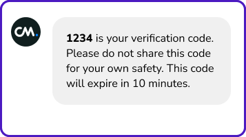 sms orders and updates